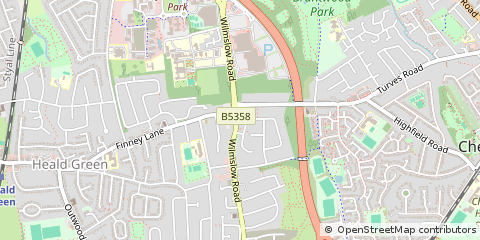 Map of Cheadle