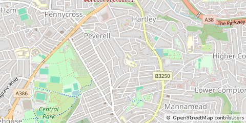 Map of Plymouth