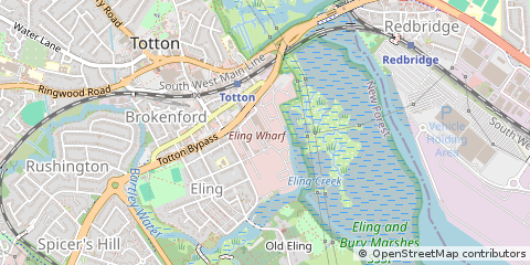 Map of Southampton