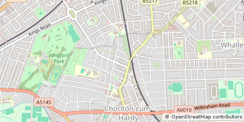 Map of Manchester