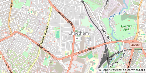Map of Manchester