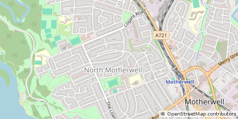 Map of Motherwell