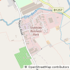 Map of Stokesley, North Yorkshire