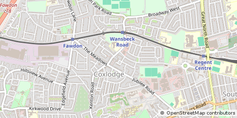 Map of Newcastle Upon Tyne