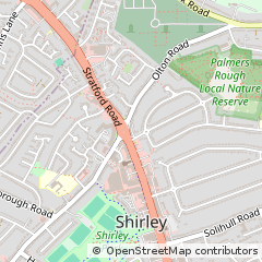 Map of Solihull