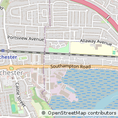 Map of Portsmouth, Hampshire