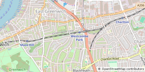 Map of London, North Lincolnshire