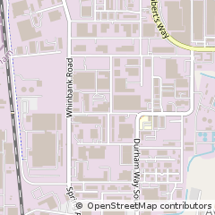 Map of Newton Aycliffe, CO. Durham