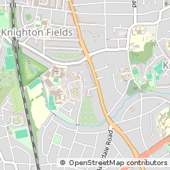 Map of Leicester