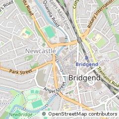 Map of MID Glamorgan