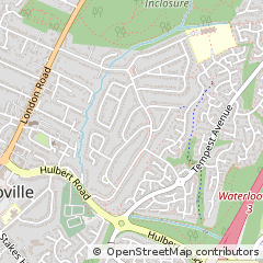 Map of Waterlooville