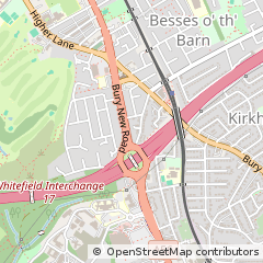 Map of Manchester, Greater Manchester