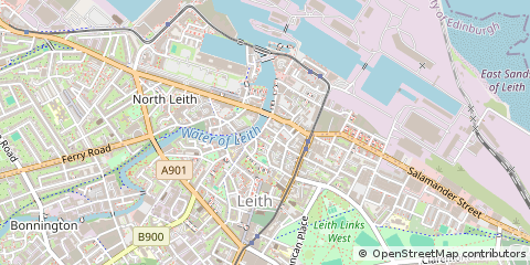 Map of Edinburgh