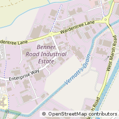 Map of Spalding, Lincolnshire