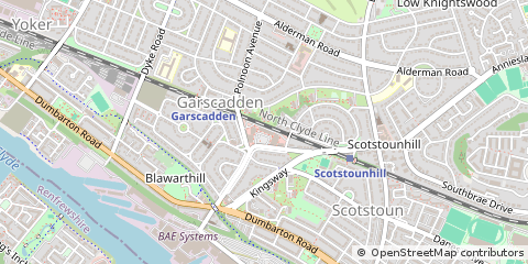 Map of Glasgow
