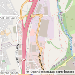Map of Duckmanton, Chesterfield, Derbyshire