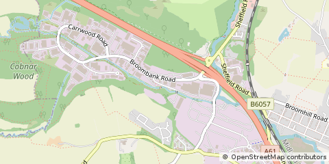 Map of Chesterfield