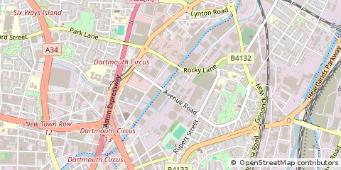 Map of Birmingham
