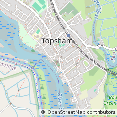 Map of Exeter, Devon