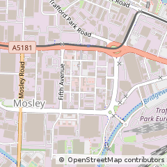 Map of Manchester