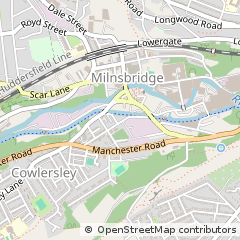 Map of Huddersfield