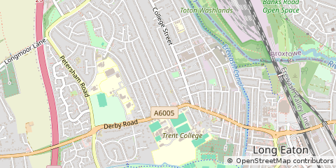 Map of Nottingham