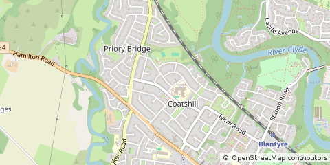 Map of Glasgow
