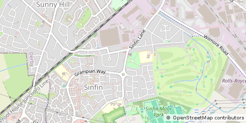 Map of Derby
