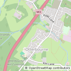 Map of Winchester, Hants