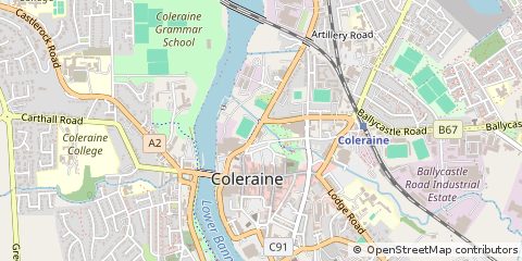 Map of Co Londonderry