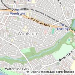 Map of Southampton