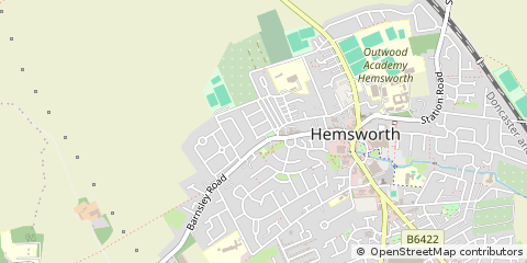 Map of Pontefract