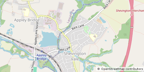 Map of Wigan
