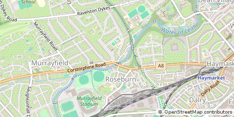 Map of Edinburgh, Midlothian
