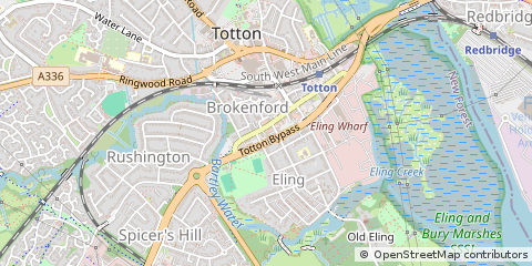 Map of Southampton