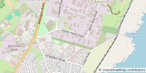 Map of Aberdeen