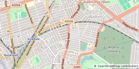 Map of Liverpool