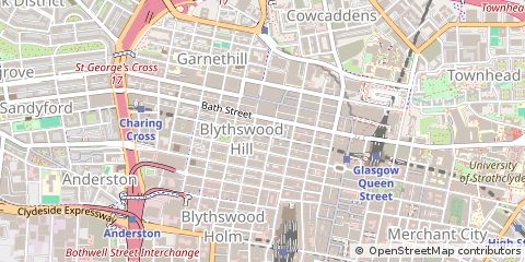 Map of Glasgow