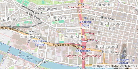 Map of Glasgow