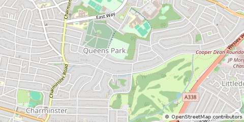 Map of Bournemouth
