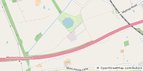 Map of Preston, Lancashire