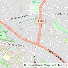 Map of Leicester