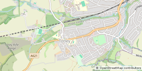 Map of Sheffield