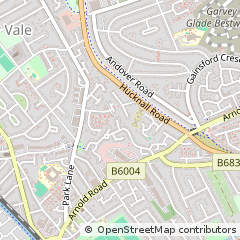 Map of Nottingham