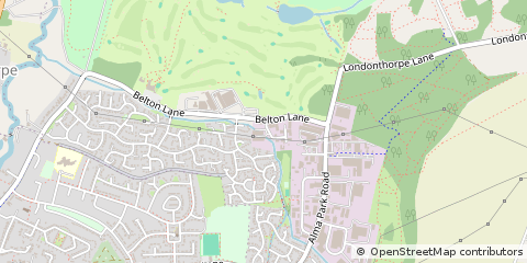 Map of Grantham