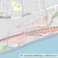 Map of Hessle, East Riding of Yorkshire