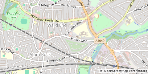 Map of Birmingham