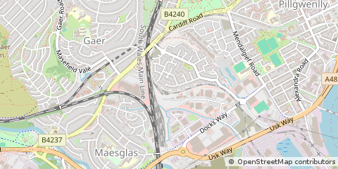 Map of Newport