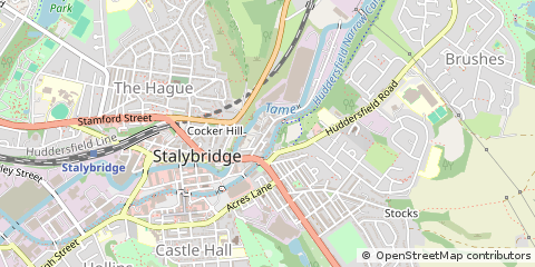 Map of Cheshire