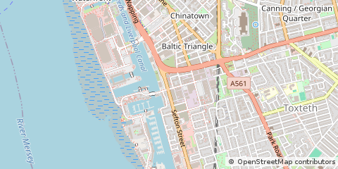 Map of Liverpool